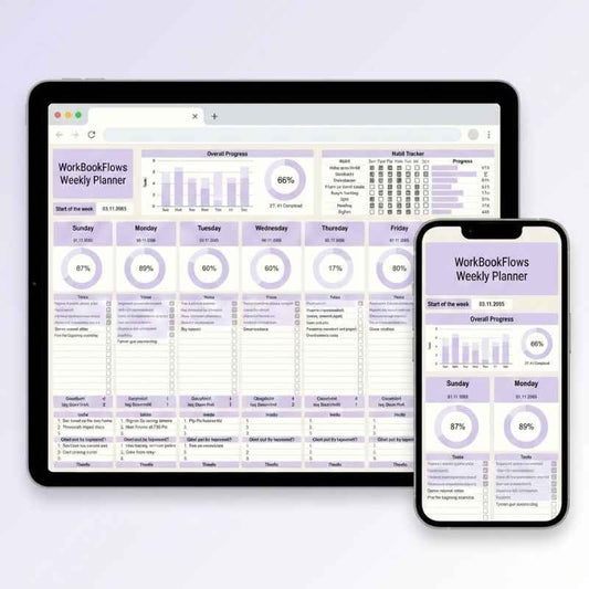 Weekly Schedule & To‑Do Planner – Spreadsheet Template