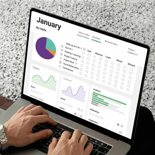 Daily & Weekly Habits Planner – Spreadsheet Template