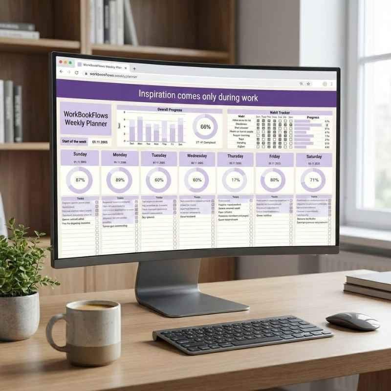 Weekly Schedule & To‑Do Planner – Spreadsheet Template